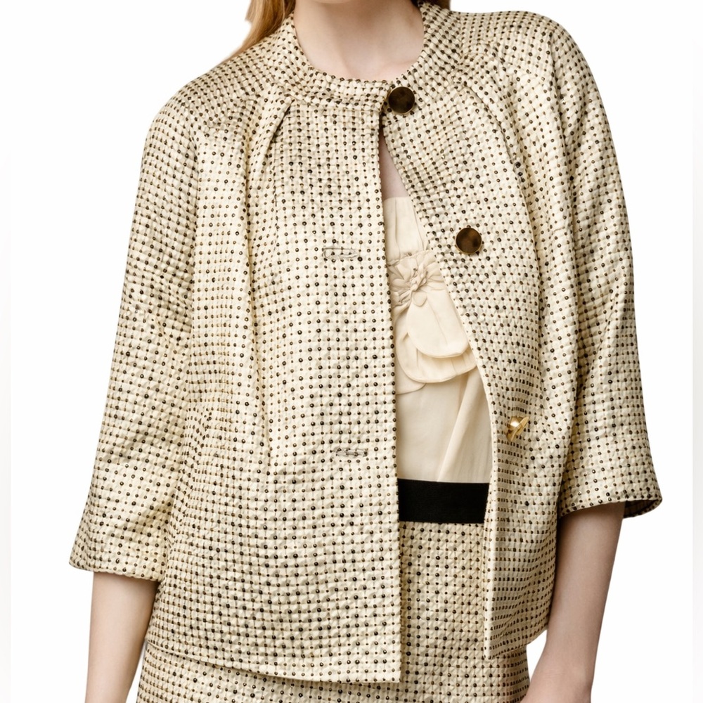 Kate Spade Metallic Devon Jacket